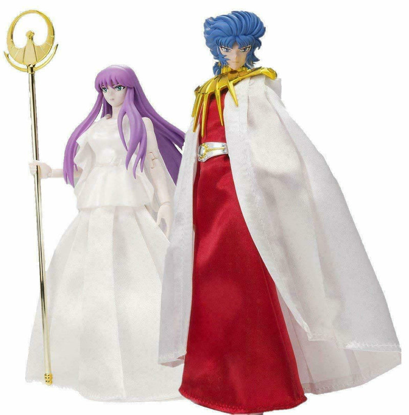 Saint Seiya: Legend of Crimson Youth Sun God Abel & Goddess Athena Saint Cloth Myth [Premium Bandai]