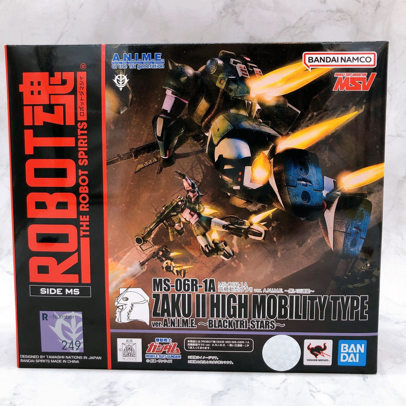 Robot Spirits <SIDE MS> MS-06R-A Zaku II High Mobility Type ?Black Tri-Stars? ver. A.N.I.M.E. [Bandai]