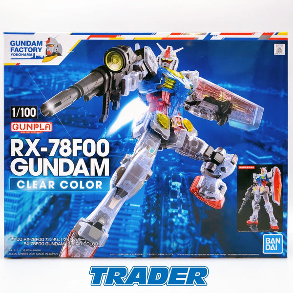 1/100 RX-78F00 Gundam [Clear Color] [Gundam Factory Yokohama]