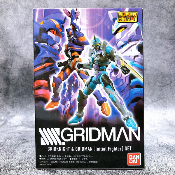 SSSS.GRIDMAN Gridknight & Gridman (Initial Fighter) Set Super Minipla [Premium Bandai]