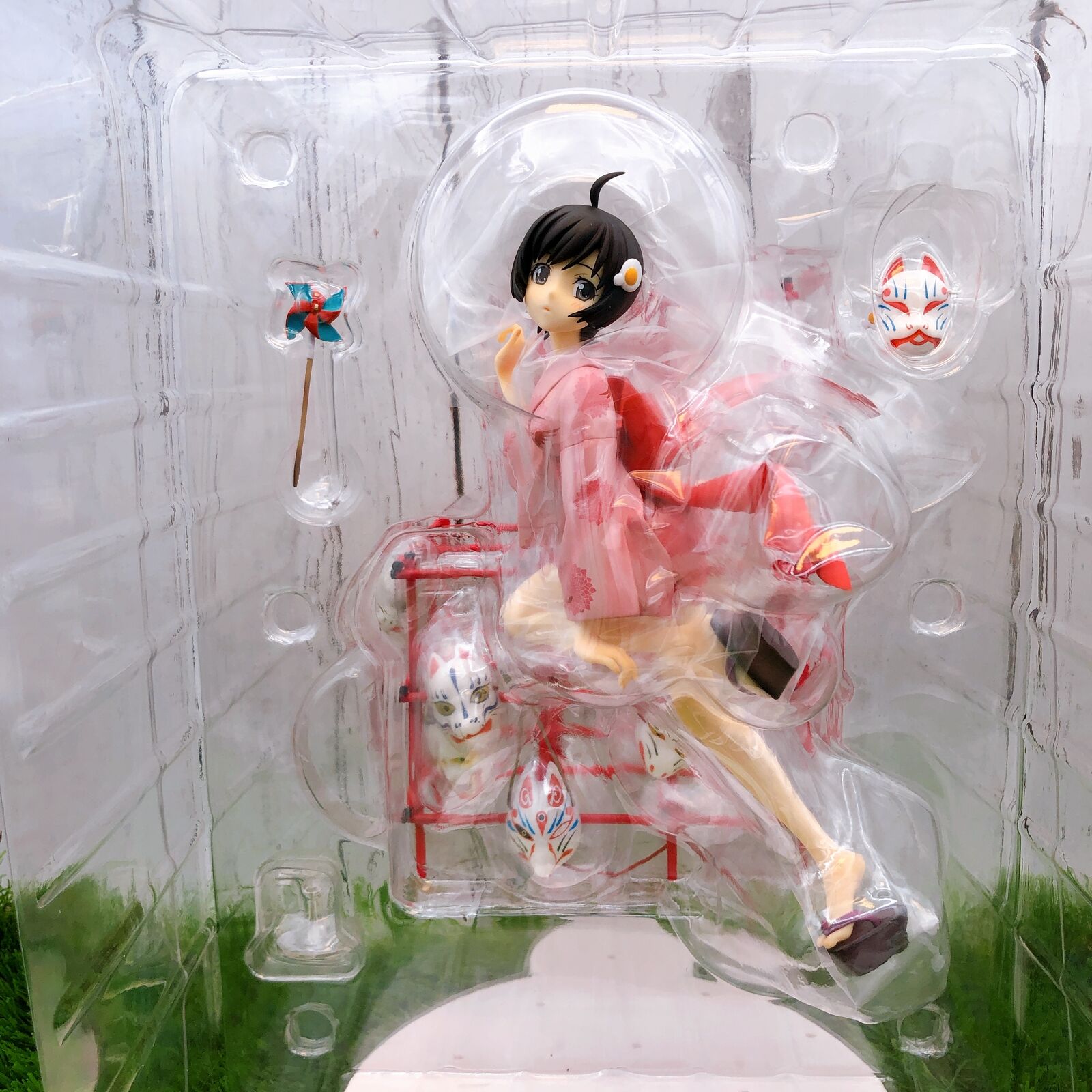 Nisemonogatari Tsukihi Araragi Normal Color Ver. Pink 1/8 Scale [Good Smile Company]