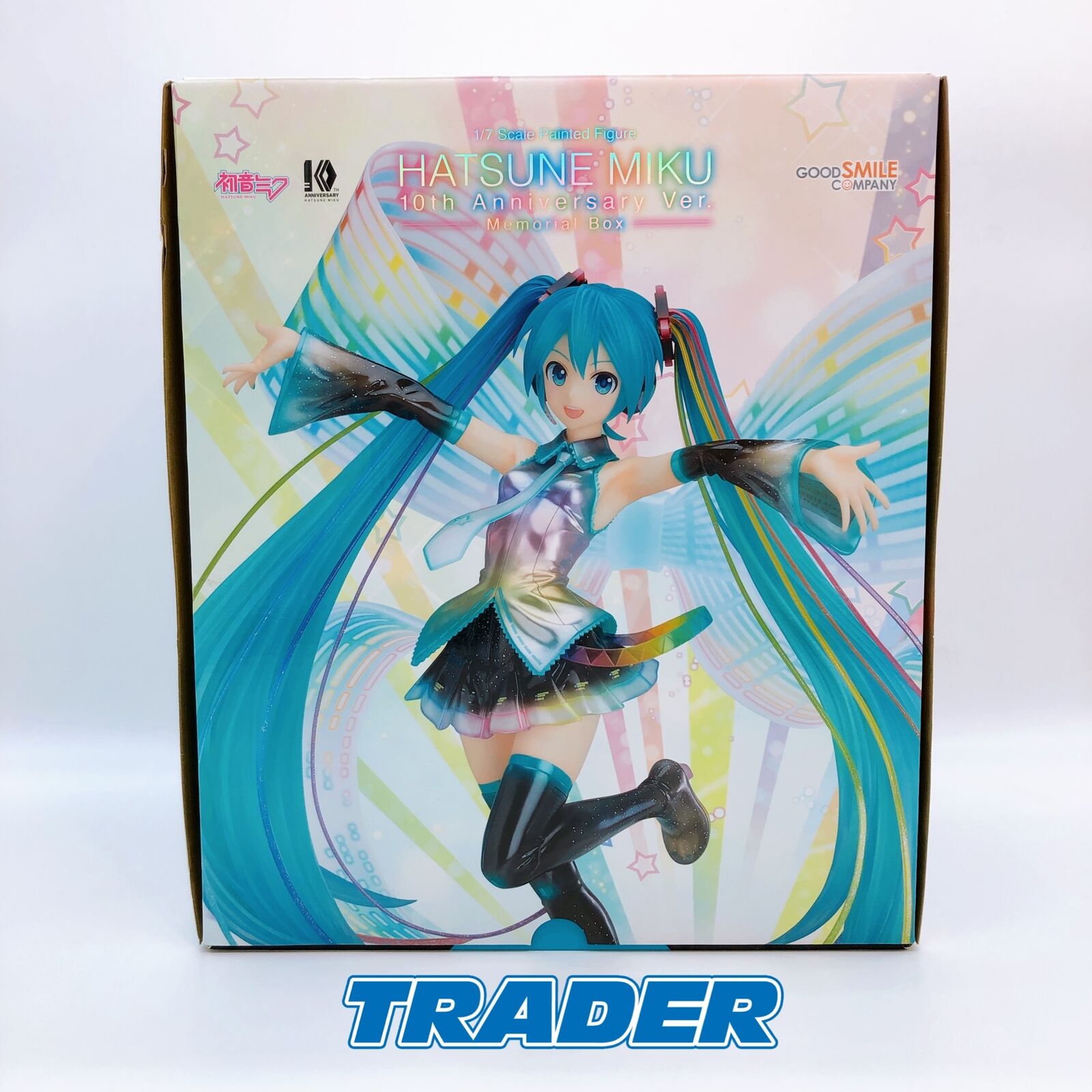 Hatsune Miku 10th Anniversary Ver. Memorial Box 1/7 Scale [Good Smile Company]