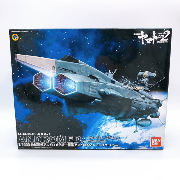 Space Battleship Yamato 2202 Warriors of Love 1/1000 U.N.C.F. AAA Andromeda Movie Effect Ver. [Bandai]