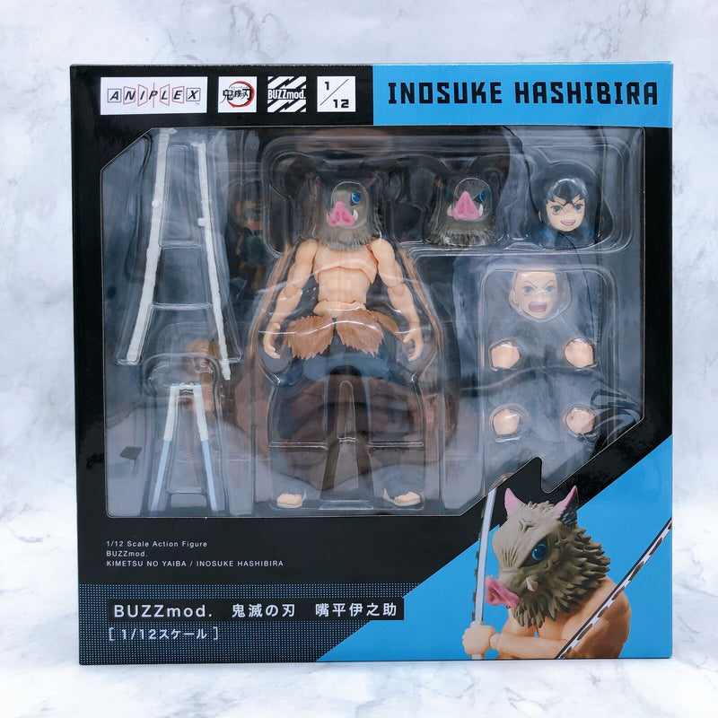 Demon Slayer Hashibira Inosuke BUZZmod. 1/12 Scale [ANIPLEX]