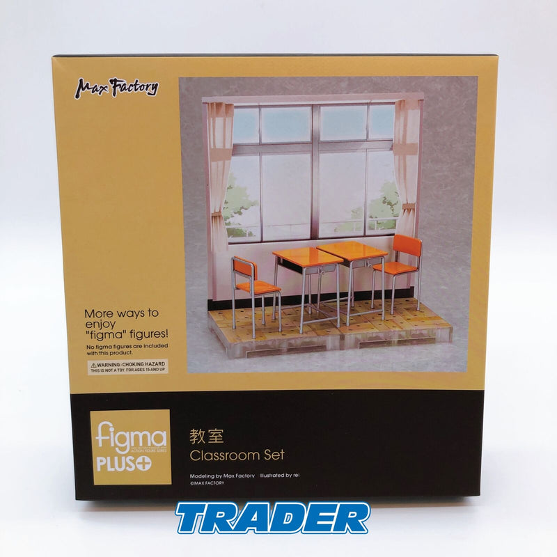 Figma PLUS Classroom Set Diorama Display [Max Factory]