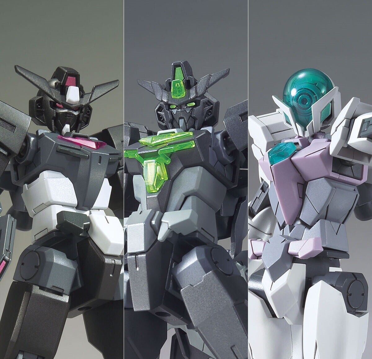 HGBD：R 1/144 Core Gundam & Core Gundam II & Alus Core Gundam [Low Visibility Ver.] [Gundam Base Limited]