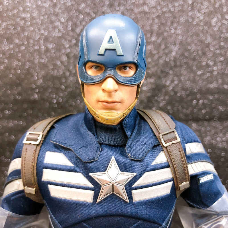 Captain America: The Winter Soldier Captain America (Stealth Suit) Movie Masterpiece 1/6 Action Figure [Hot Toys]