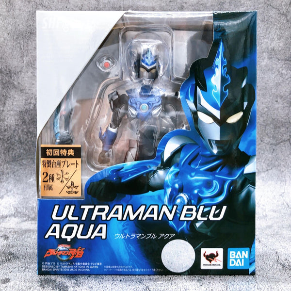 Ultraman R/B Ultraman Blu Aqua S.H.Figuarts First Edition with Exclusive Pedestal [Bandai]