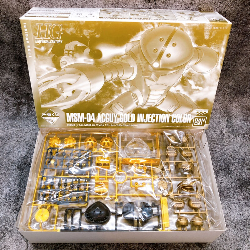 HGUC 1/144 ACGuy Gold Injection Color [Ichiban-Kuji Mobile Suit Gundam 35th Anniversary Special Collab Prize]