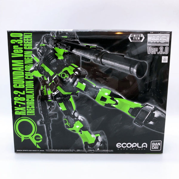 MG 1/100 RX-78-2 Gundam Ver.3.0 [Recirculation Color/Neon Green] Ecopla Project