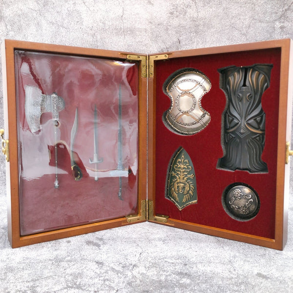 DARK SOULS II Collector's Edition Shields and Weapons Miniature Set