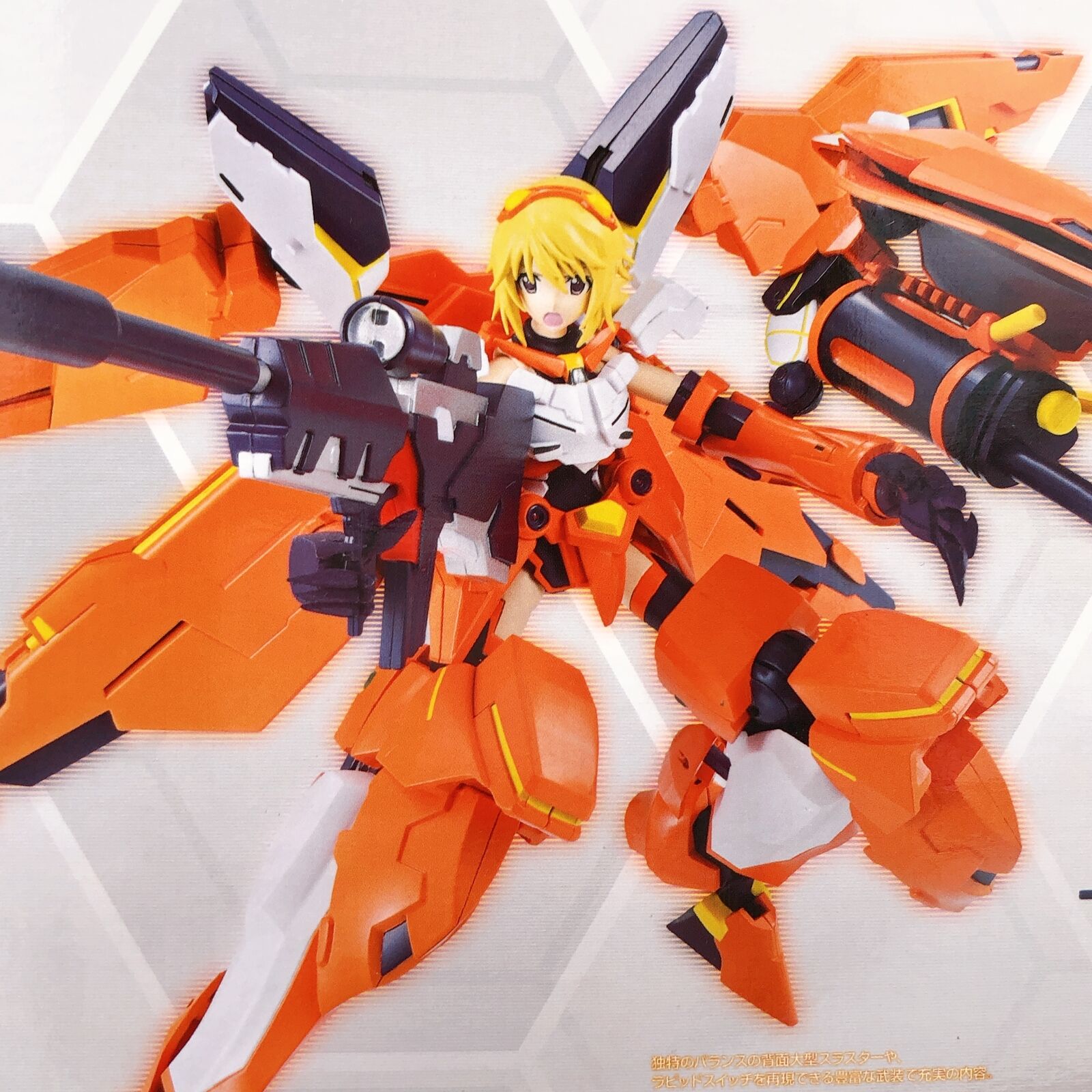 IS <Infinite Stratos> Rafale Revive Custom II × Charlotte Dunois Armor Girls Project [Bandai]