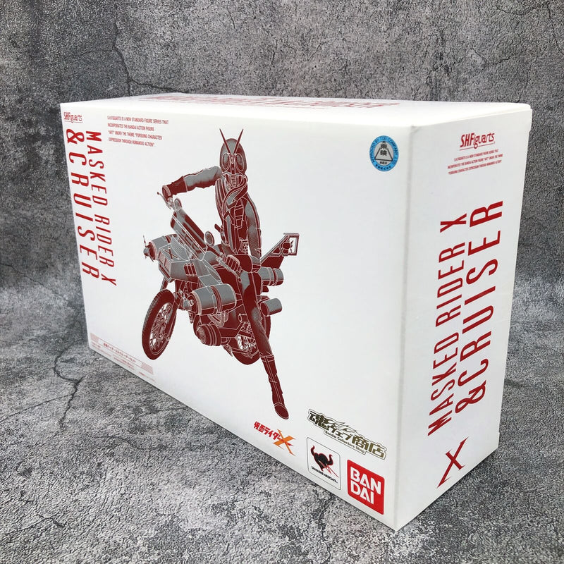 Masked Kamen Rider X & Cruiser Set S.H.Figuarts Tamashii Web Shop Limited [Bandai]