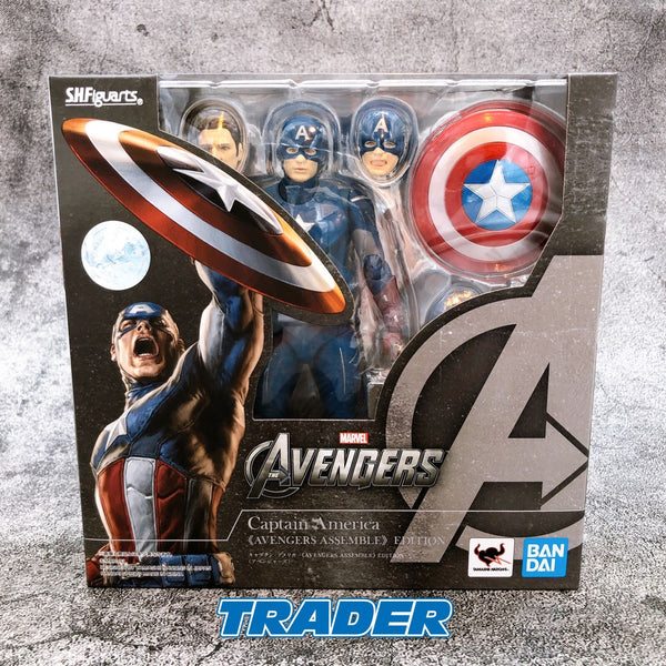 Avengers Captain America 《AVENGERS ASSEMBLE》 Edition S.H.Figuarts [BANDAI SPIRITS]