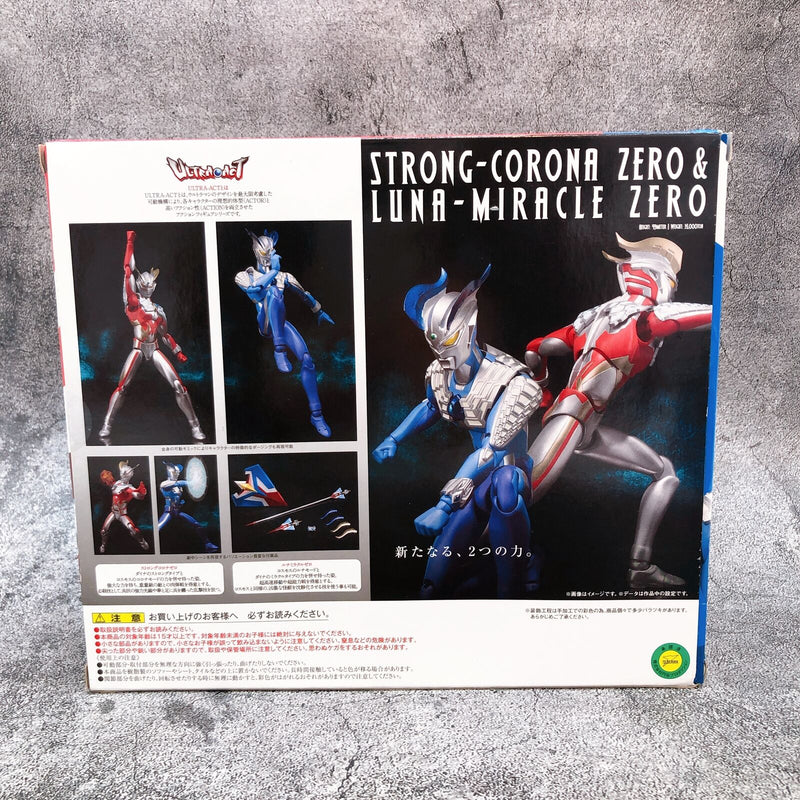 Ultra Zero Fight Strong-Corona Zero & Luna Miracle Zero ULTRA-ACT [Bandai]