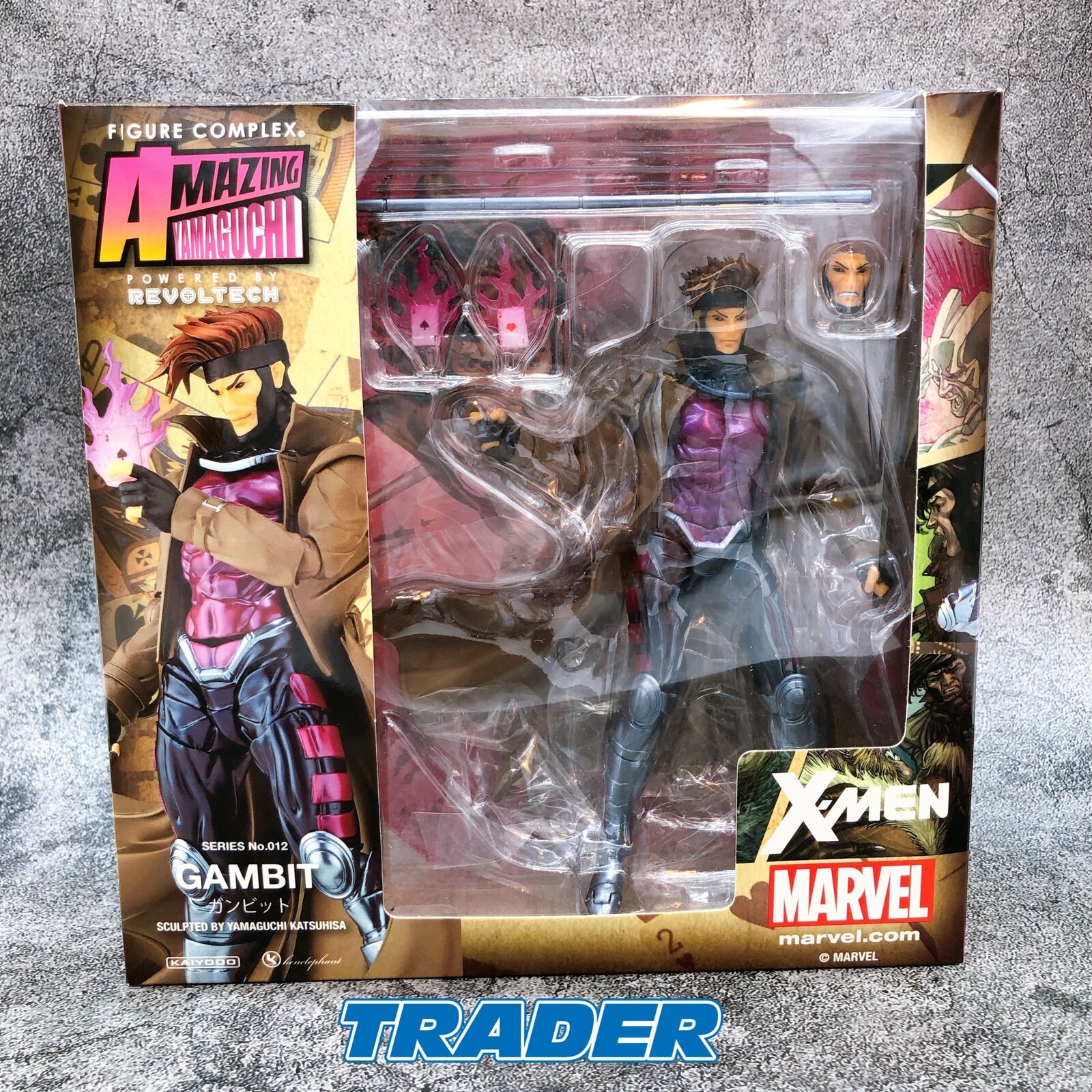 Gambit Figure Complex AMAZING YAMAGUCHI No.12 Revoltech [Kaiyodo]