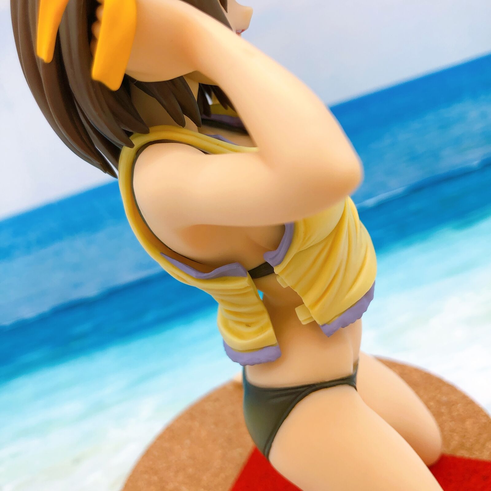 The Melancholy of Suzumiya Haruhi Haruhi Suzumiya Beach Side Ver. 1/7 Scale [KOTOBUKIYA]