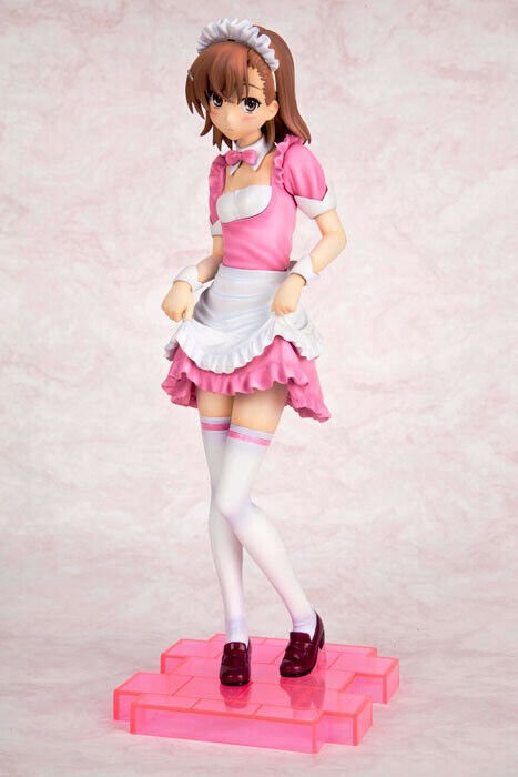 A Certain Scientific Railgun Misaka Mikoto -To Aru LEVEL 5 Pink Maid- 1/6 Scale [KOTOBUKIYA]