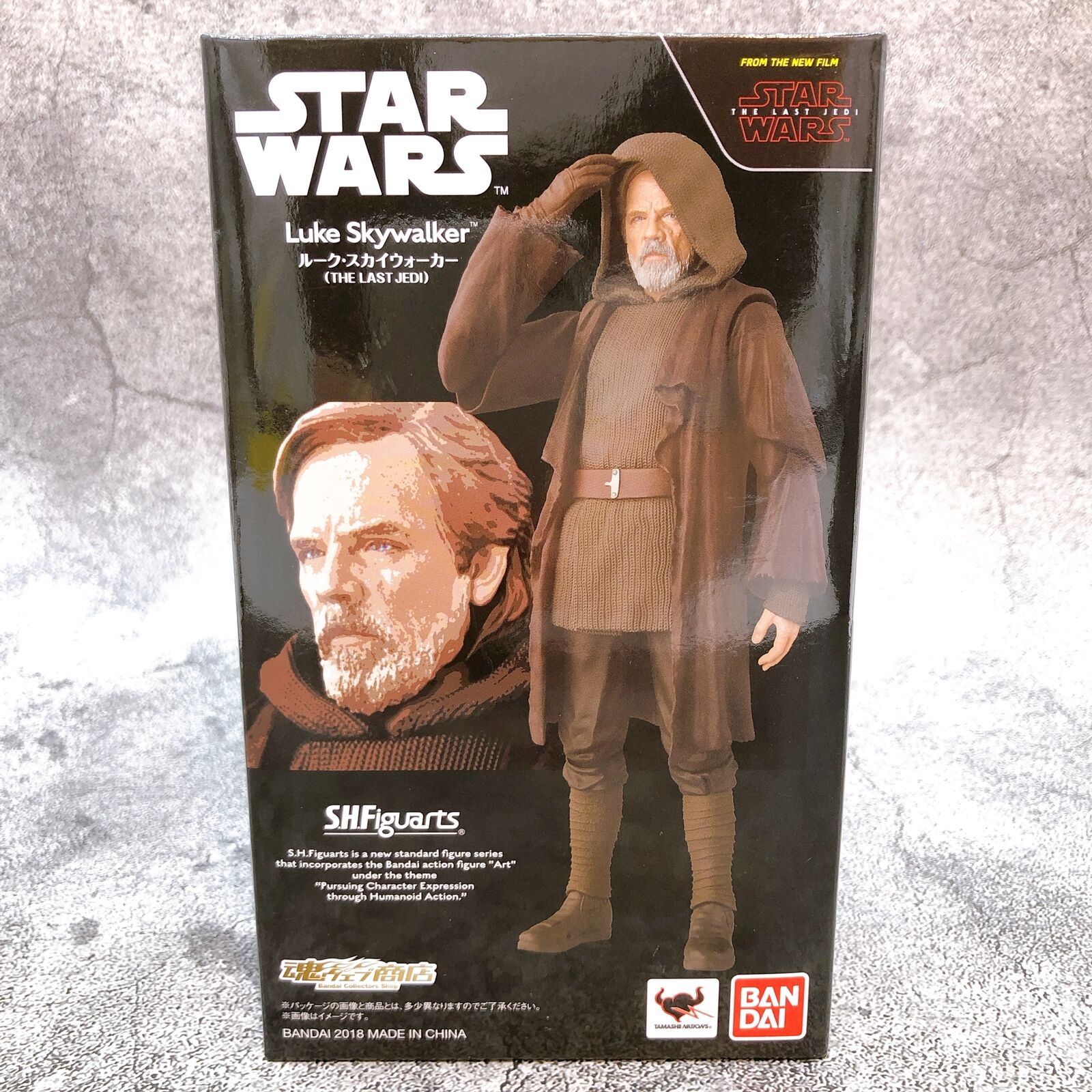 STAR WARS Episode VIII - The Last Jedi Luke Skywalker S.H.Figuarts Tamashii Web Shop Limited [Bandai]