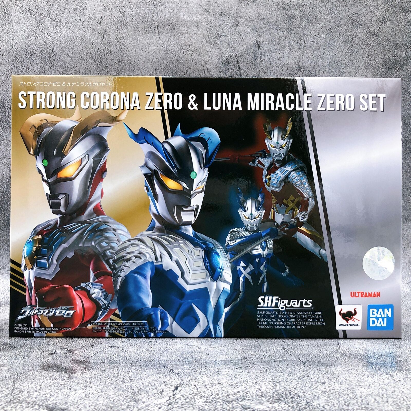 Ultraman Zero Strong Corona Zero & Luna Miracle Zero Set