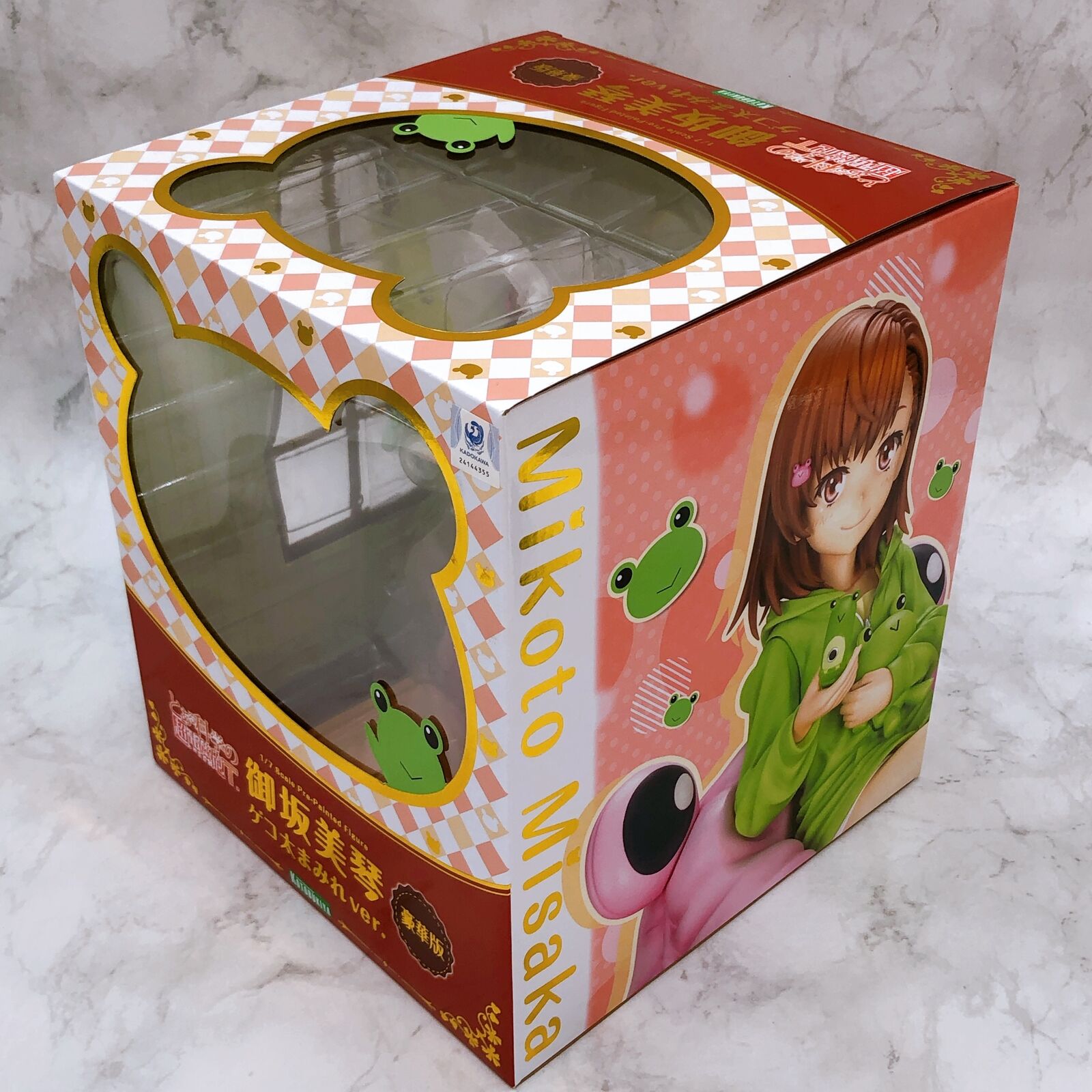 A Certain Scientific Railgun T Mikoto Misaka Gekota Covered Ver. 1/7 Scale + KOTOBUKIYA Exclusive Bonus [KOTOBUKIYA]