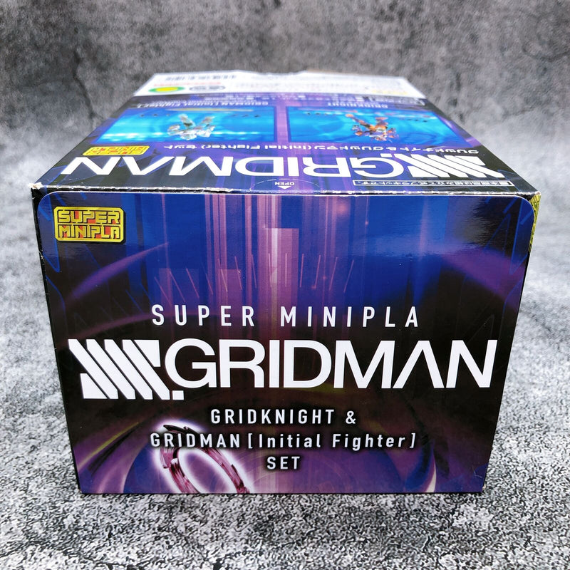 SSSS.GRIDMAN Gridknight & Gridman (Initial Fighter) Set Super Minipla [Premium Bandai]