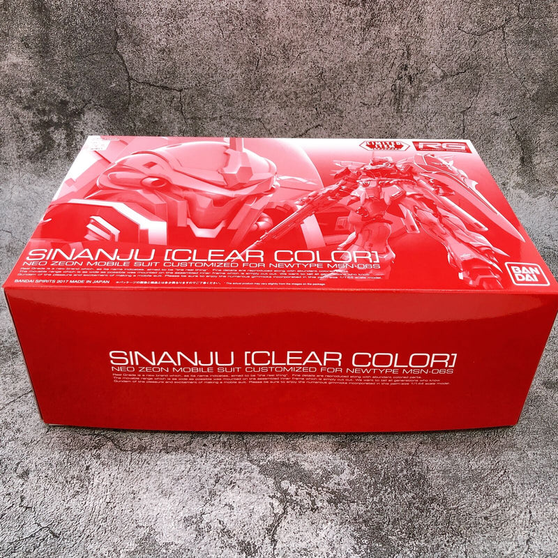 RG 1/144 Sinanju [Clear Color] Limited Item