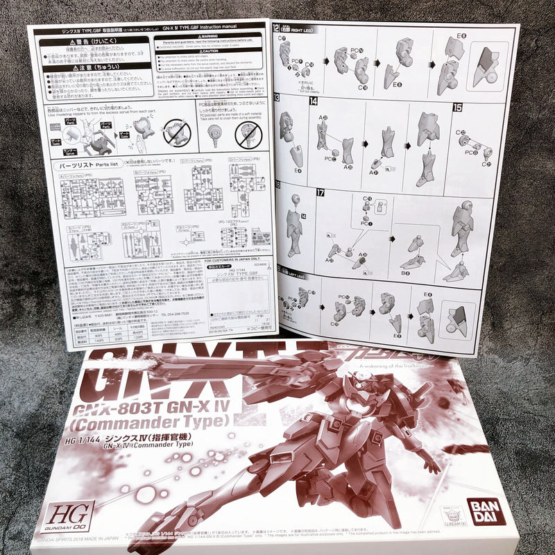 HG 1/144 GN-X IV (Commander Type) [Premium Bandai]