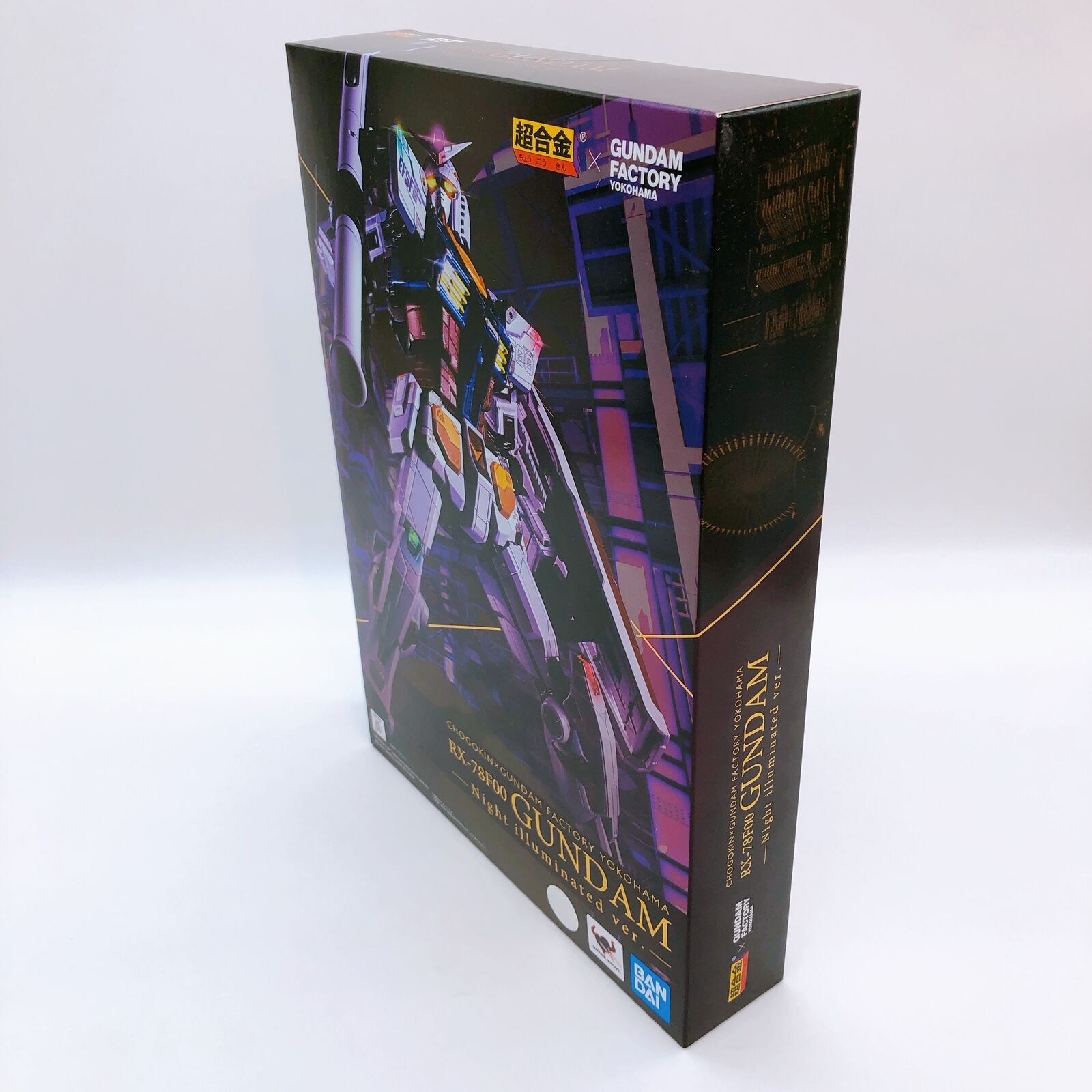 Chogokin × Gundam Factory Yokohama RX-78F00 GUNDAM ‐Night Illuminated Ver.- [BANDAI SPIRITS]