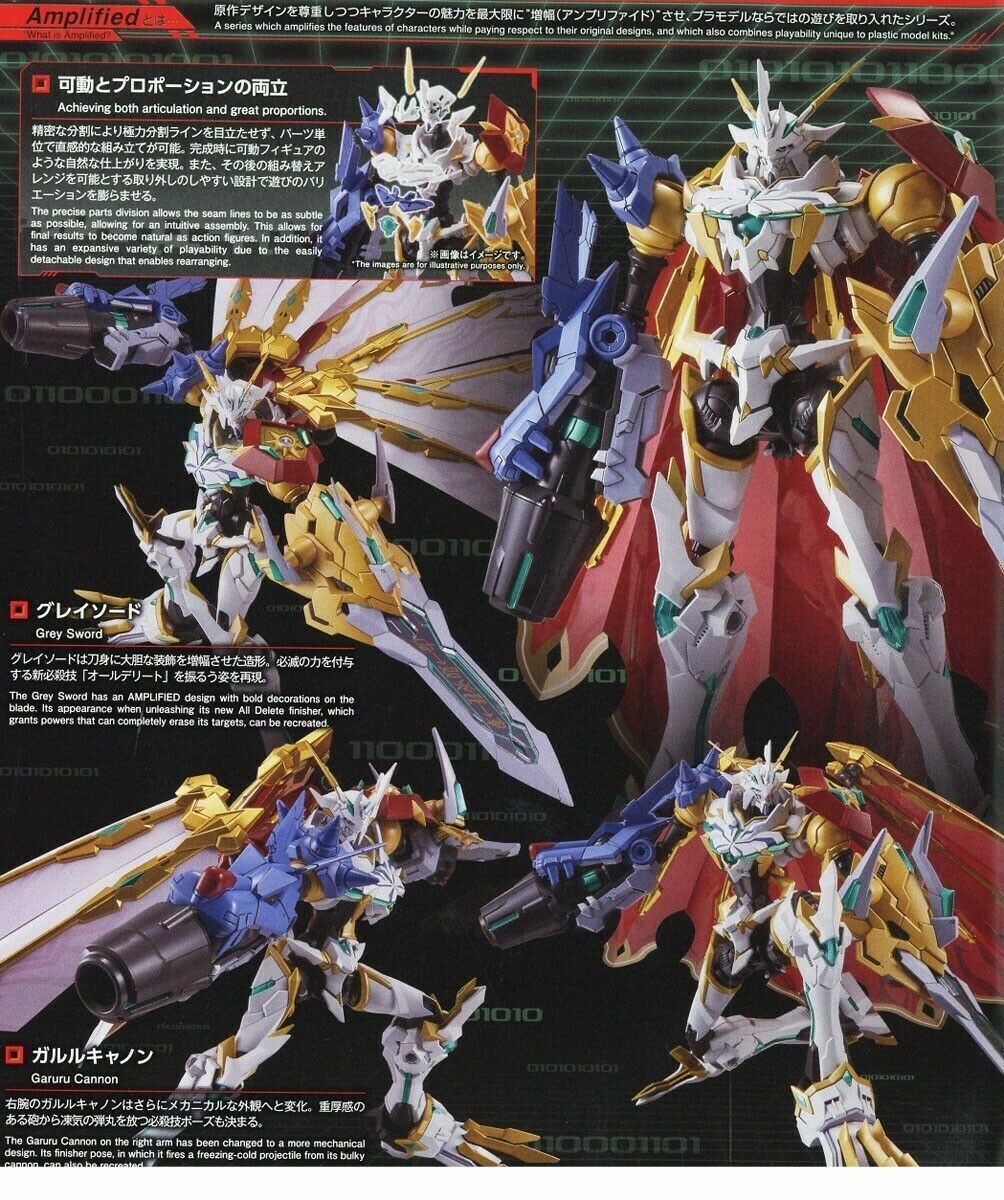 DIGITAL MONSTER X-evolution Omegamon (X Antibody) Figure-rise Standard Amplified [BANDAI SPIRITS]