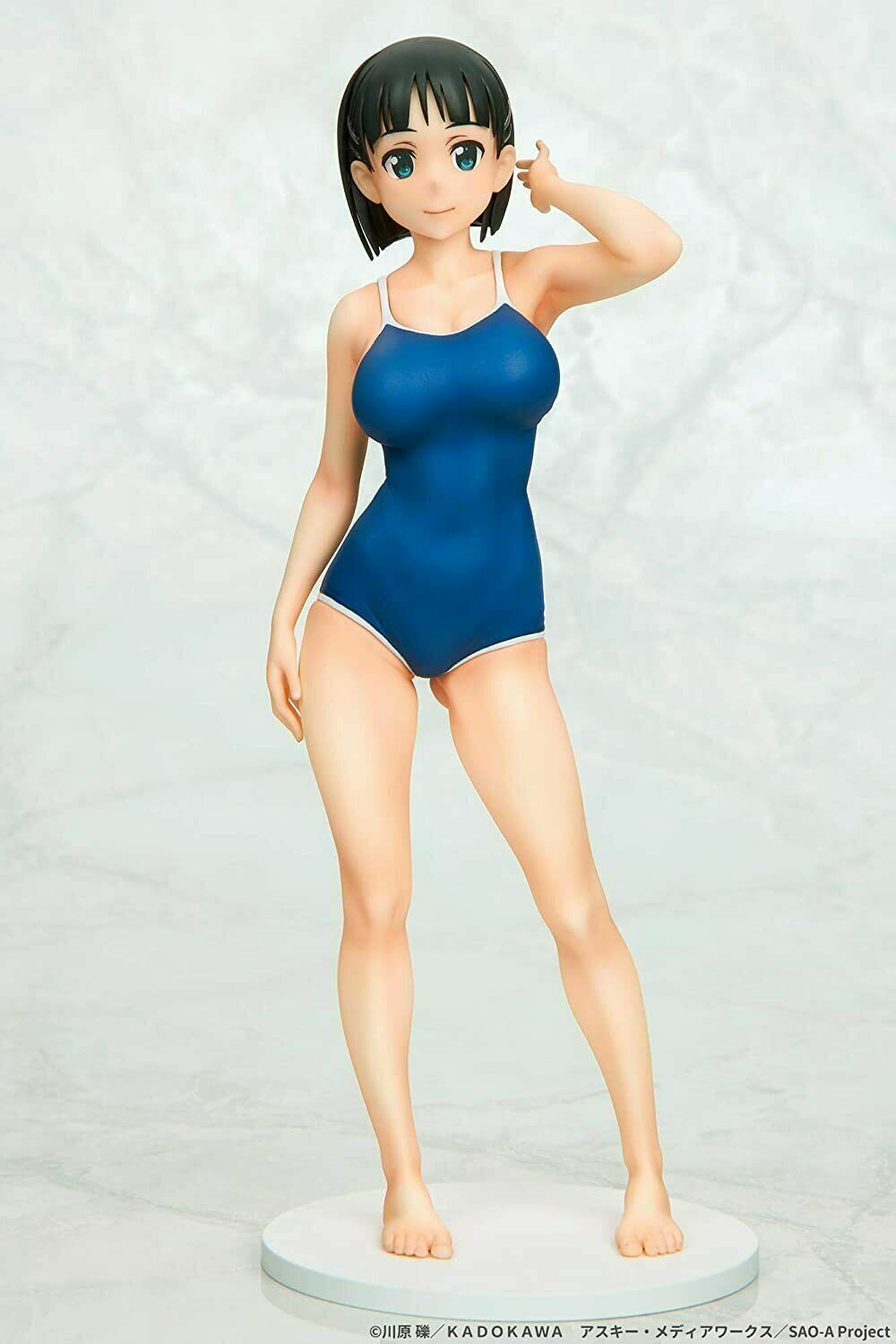 Sword Art Online Kirigaya Suguha Navy School Swimsuit Ver. 1/7 Scale [Q-six]