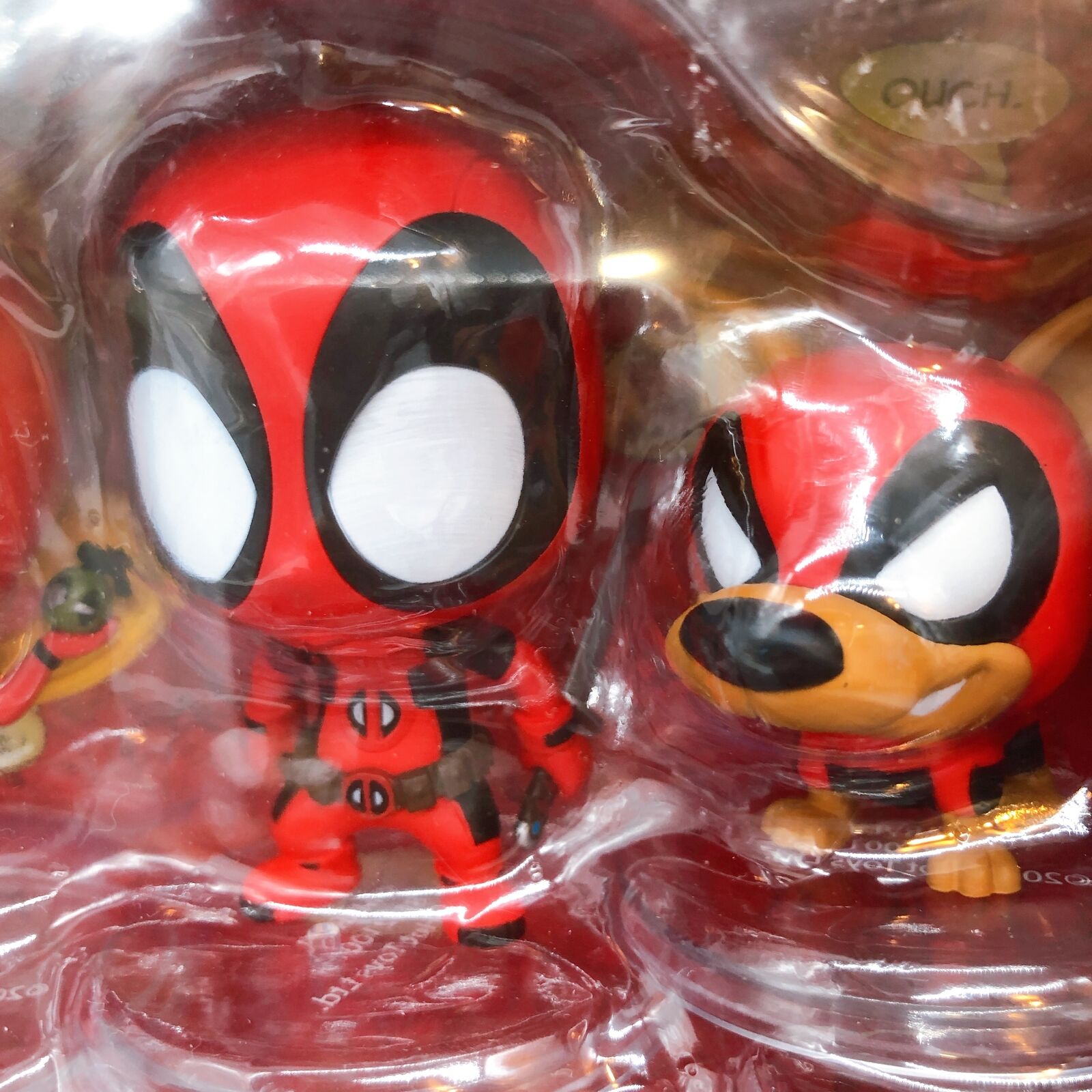 DEADPOOL Lady Deadpool ＆Kidpool ＆ Dogpool (Set of 3) Cosbaby Size S [Hot Toys]