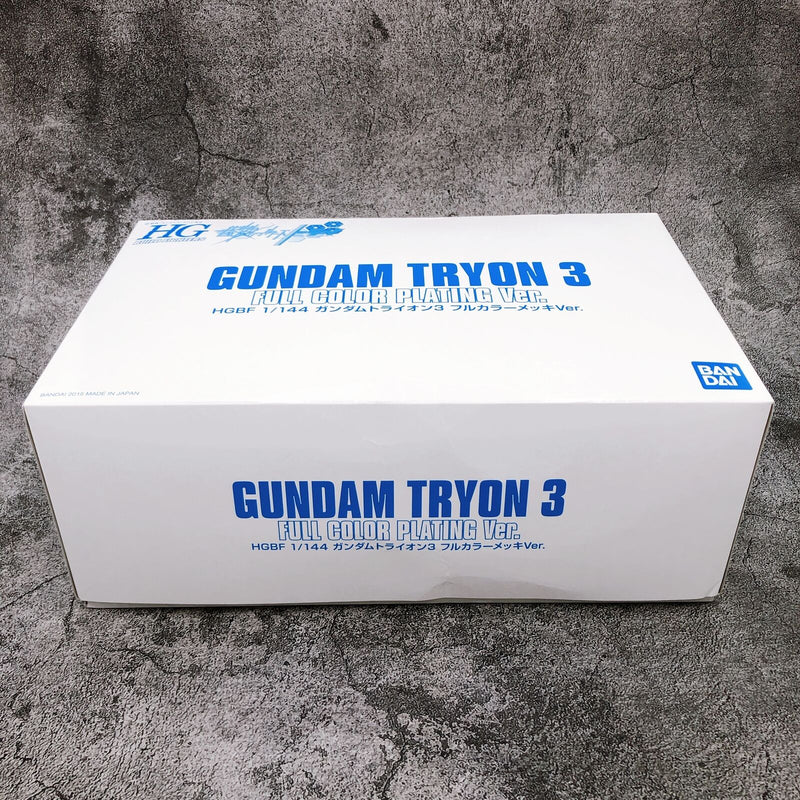 HGBF 1/144 Gundam Tryon 3 Full Color Plating Ver.