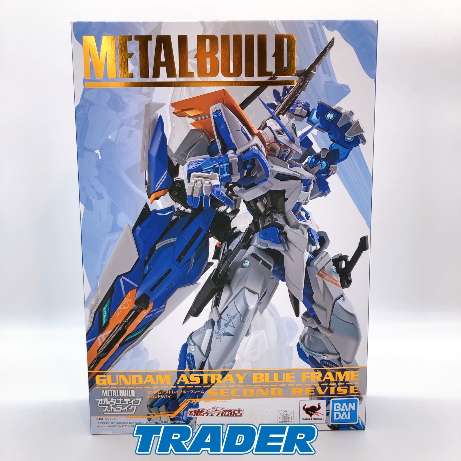 Mobile Suit Gundam Seed Astray Gundam Blue Frame Second Revise METAL BUILD Tamashii Web Shop Limited [BANDAI SPIRITS]