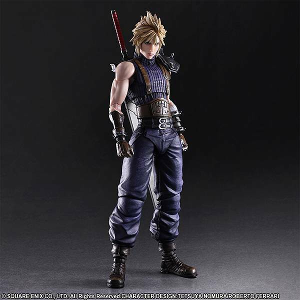 FINAL FANTASY VII REMAKE Cloud Strife Play Arts Kai Limited Color Ver. [Square Enix]