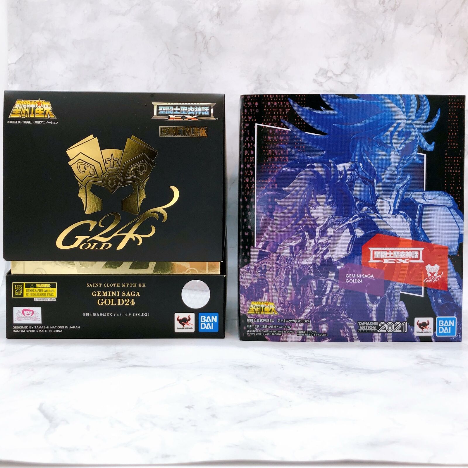 Saint Seiya Gemini Saga GOLD 24 Saint Seiya Myth Cloth EX (TAMASHII NATION ONLINE 2021) [BANDAI SPIRITS]