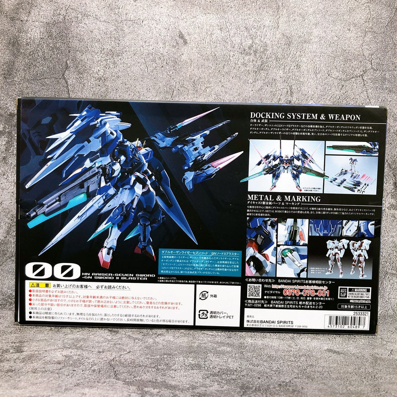 METAL ROBOT SPIRITS <SIDE MS> 00 XN Raiser Seven Sword + GN Sword II Blaster Set 「Mobile Suit Gundam 00」 [BANDAI SPIRITS]