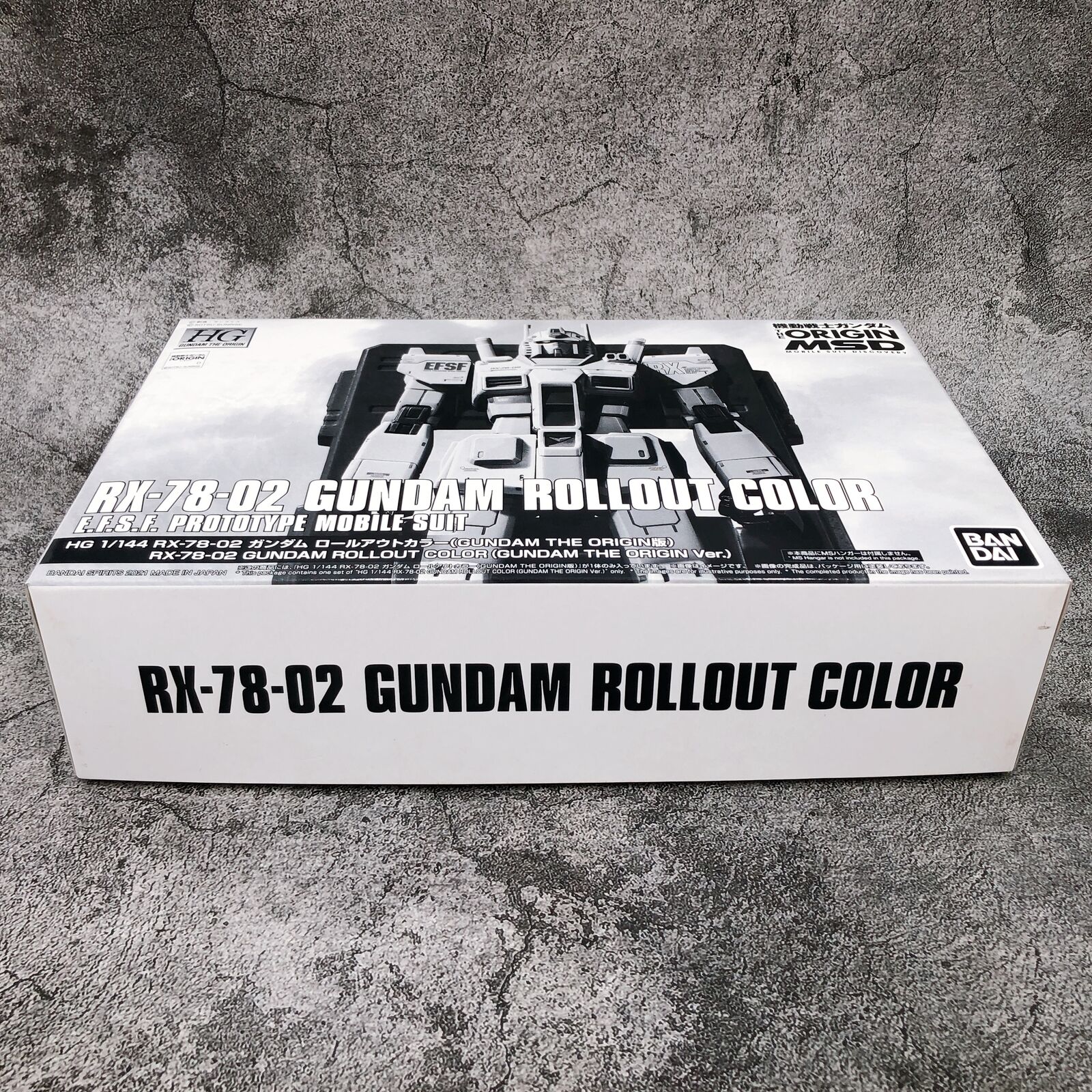 HG 1/144 RX-78-02 Gundam Rollout Color (GUNDAM THE ORIGIN) [Premium Bandai]