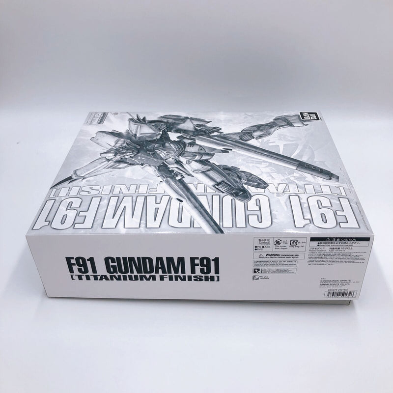 MG 1/100 Gundam F91 Ver.2.0 [Titanium Finish] [Premium Bandai]