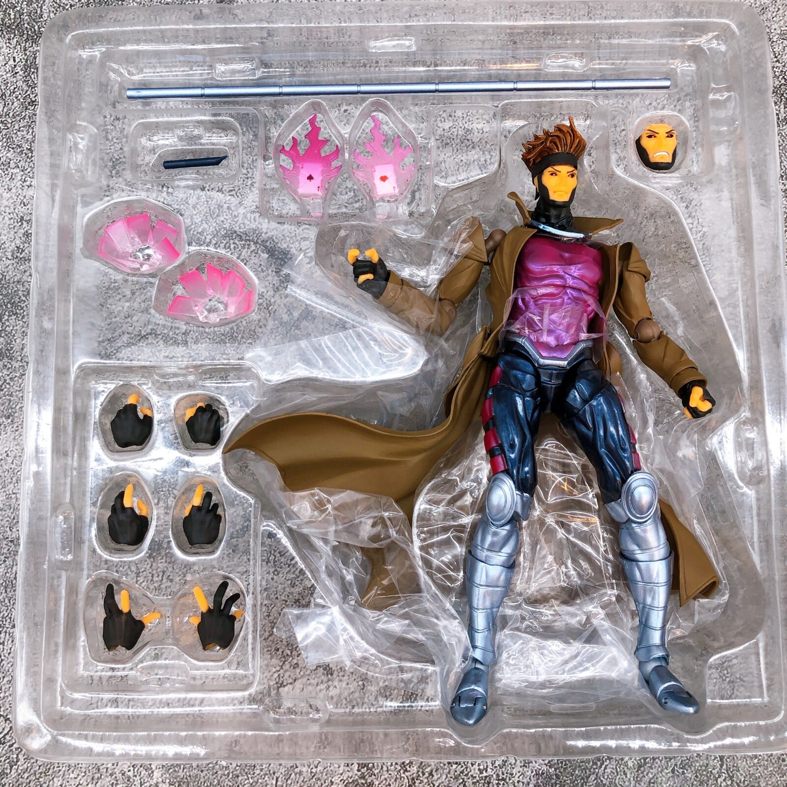 Gambit Figure Complex AMAZING YAMAGUCHI No.12 Revoltech [Kaiyodo]