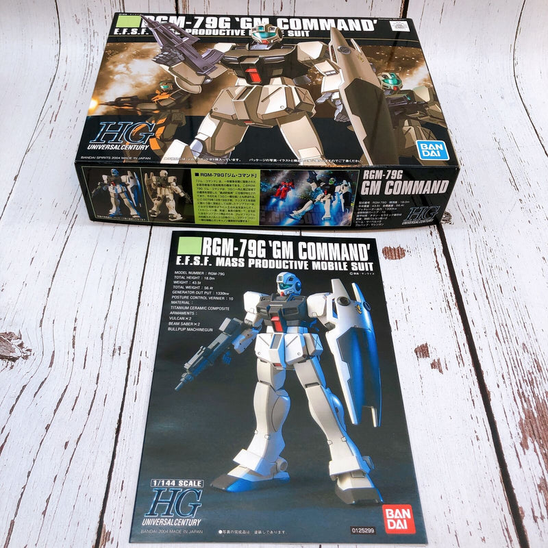 HG 1/144 RGM-79G GM Command 「Mobile Suit Gundam 0080 War in the Pocket」