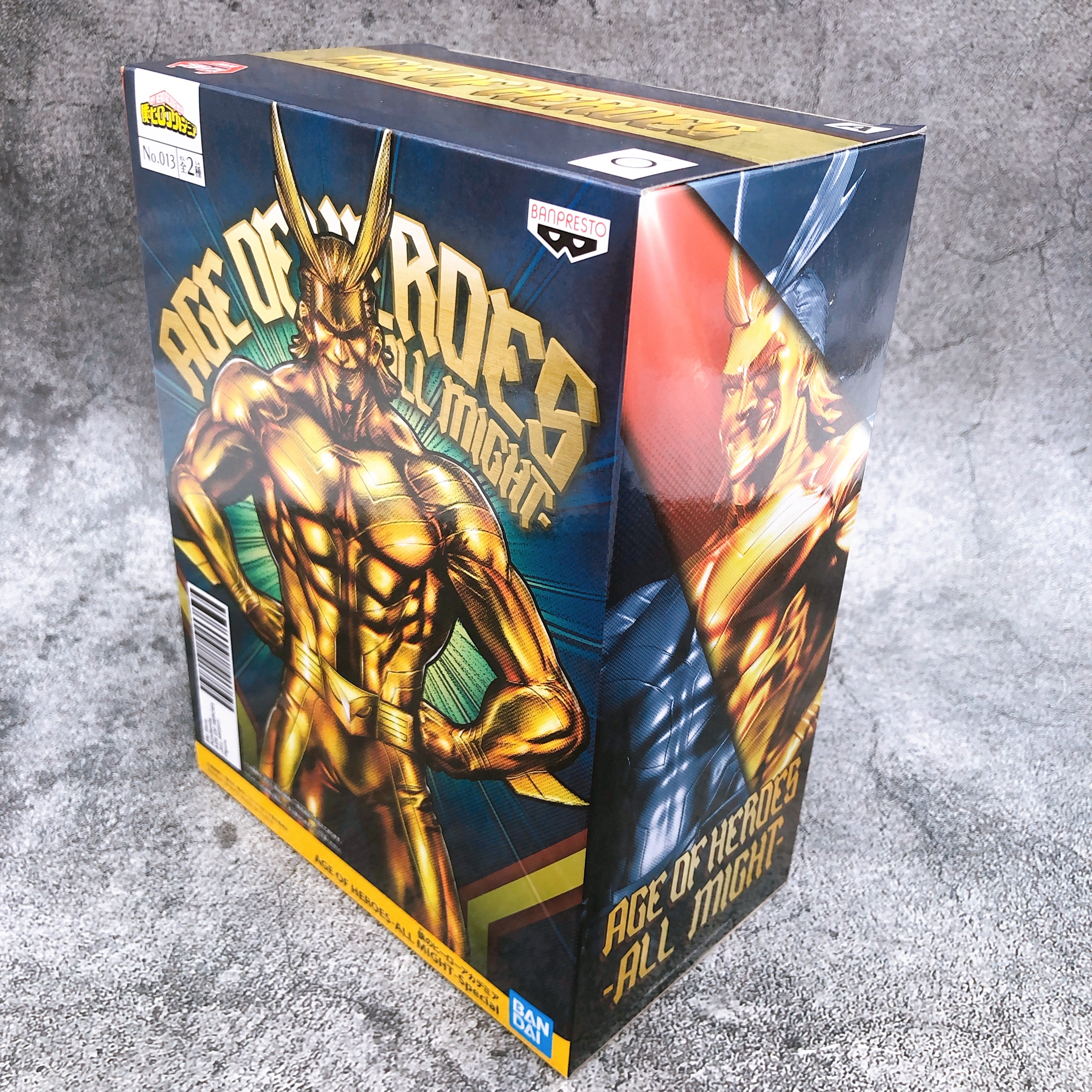 My Hero Academia All Might Special (Gold Color) AGE OF HEROES [BANPRES