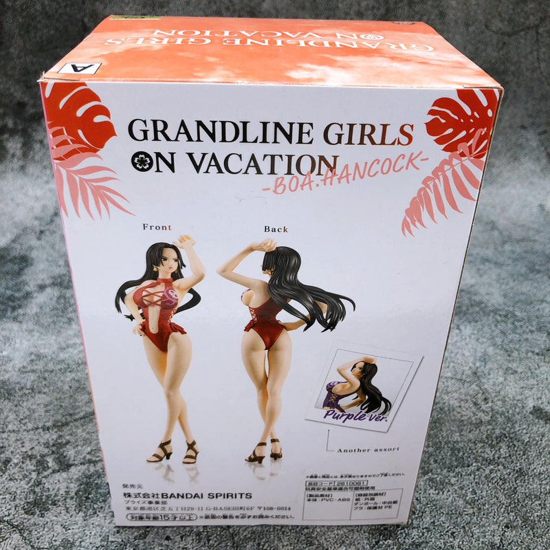 ONE PIECE Boa Hancock (A・Red) GRANDLINE GIRLS ON VACATION [BANPRESTO]