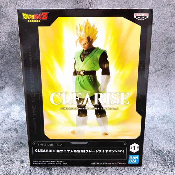 Dragon Ball Z Super Saiyan Son Gohan (Great Saiyan ver.) CLEARISE [BANPRESTO]