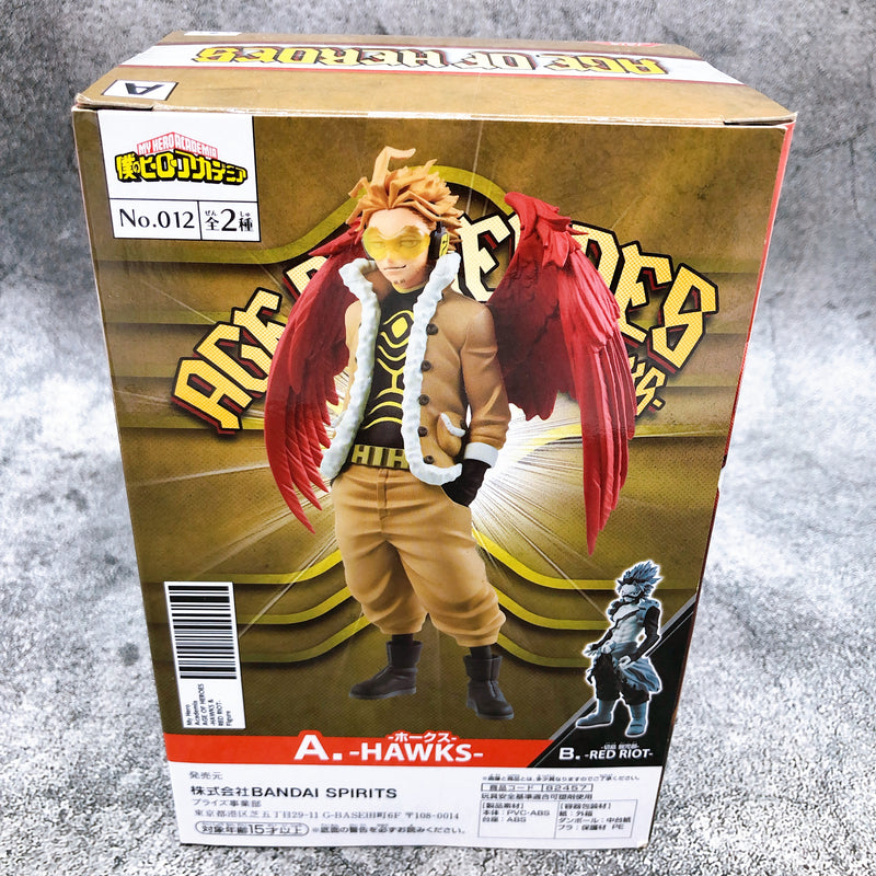 My Hero Academia Hawks AGE OF HEROES -HAWKS & RED RIOT- [BANPRESTO]