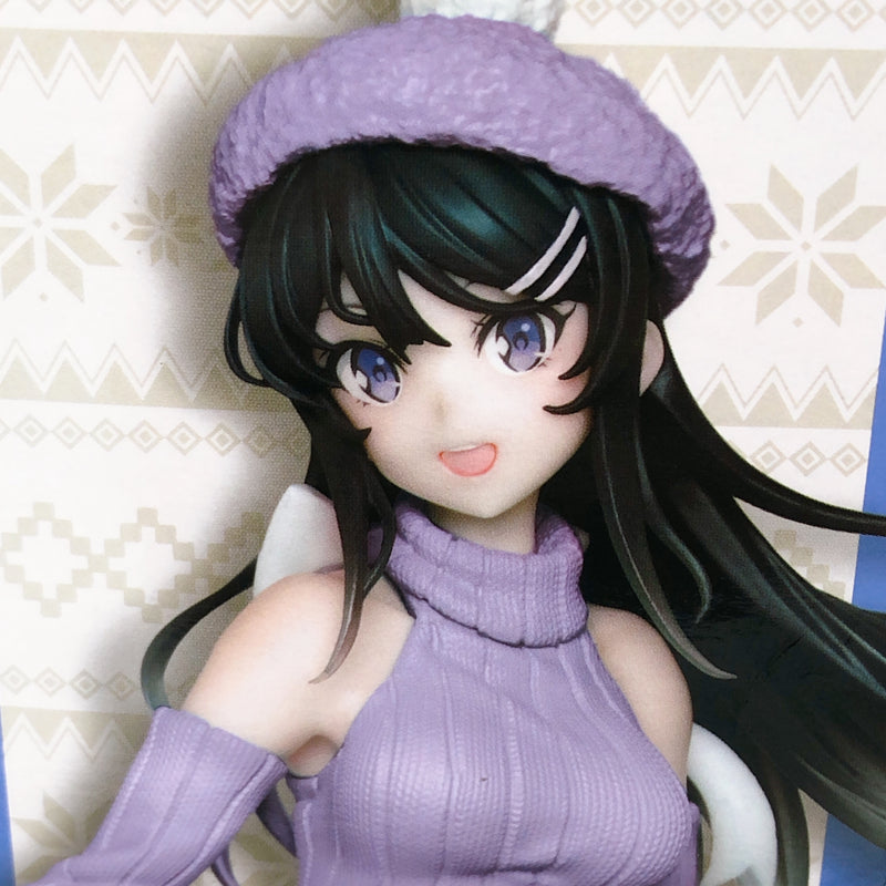 Rascal Does Not Dream of Bunny Girl Senpai Mai Sakurajima Knit Dress ver. Renewal Coreful Figure [Taito]