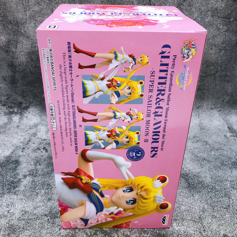 Action Figure Super Sailor Moon Pretty Guardian Sailor Moon Eternal Glitter  & Glamours Banpresto