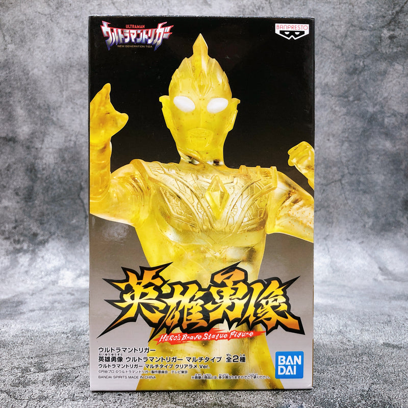 Ultraman Trigger Multiple Type (Clear Ver.) Hero's Brave Statue Figure [BANPRESTO]