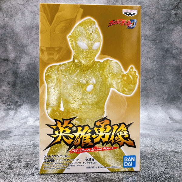 Ultraman Decker Ultraman Decker Flash type (B・Clear) Hero's Brave Statue Figure [BANPRESTO]