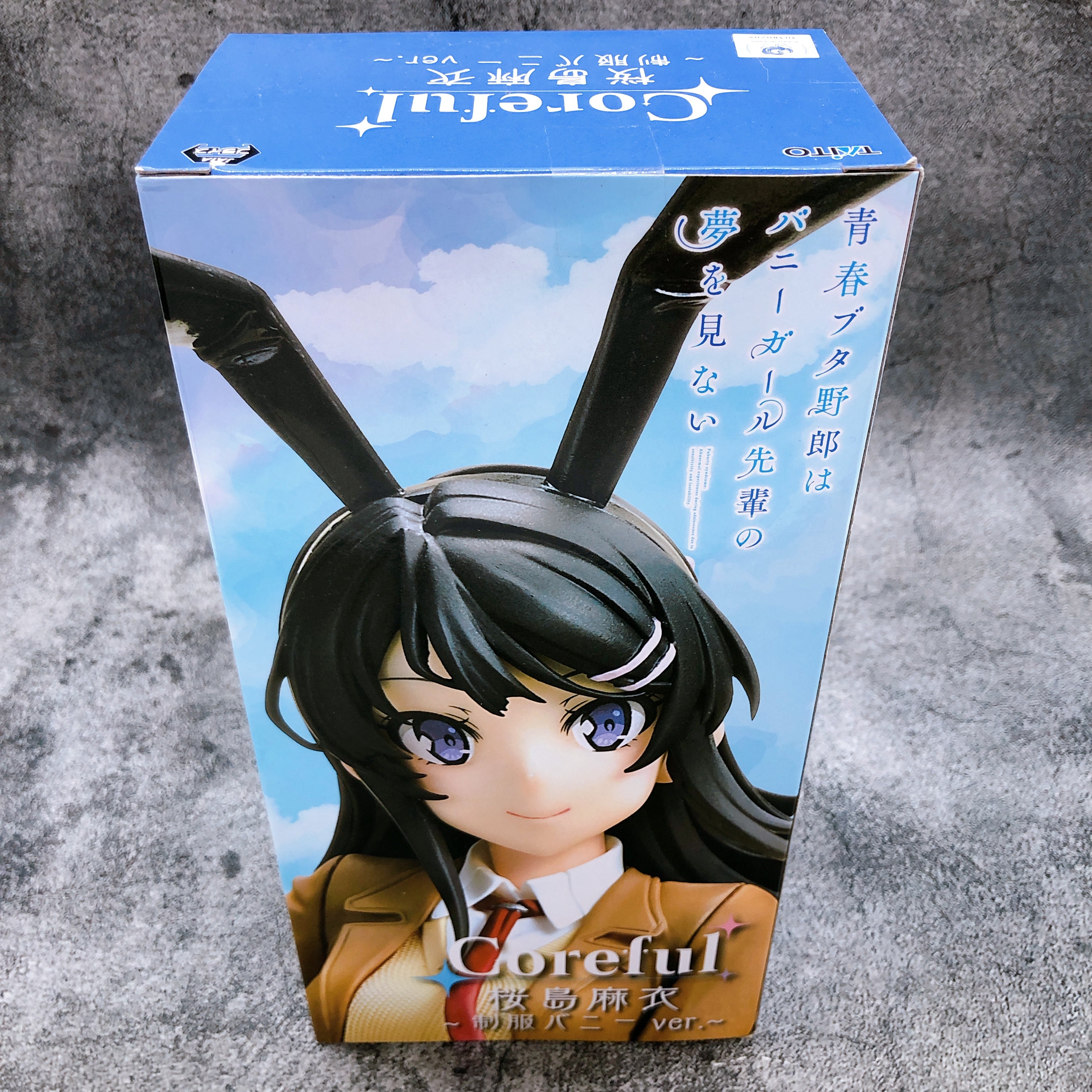 Rascal Does Not Dream of Bunny Girl Senpai Mai Sakurajima School Uniform Bunny Ver. Coreful Figure [Taito]